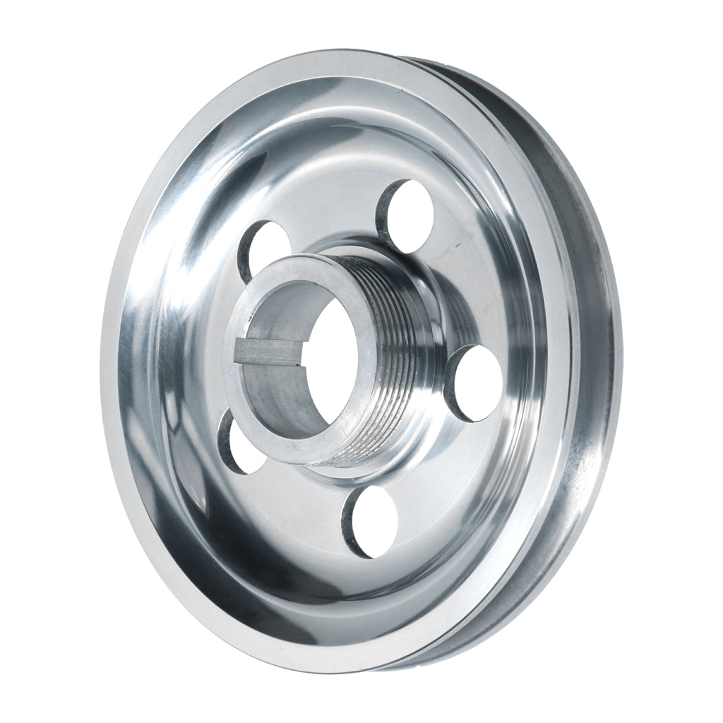 VW T1 Bus, T2 Bus, Kever, KG | Poelie aluminium 145mm (met gaten), zwarte gradeverdeling