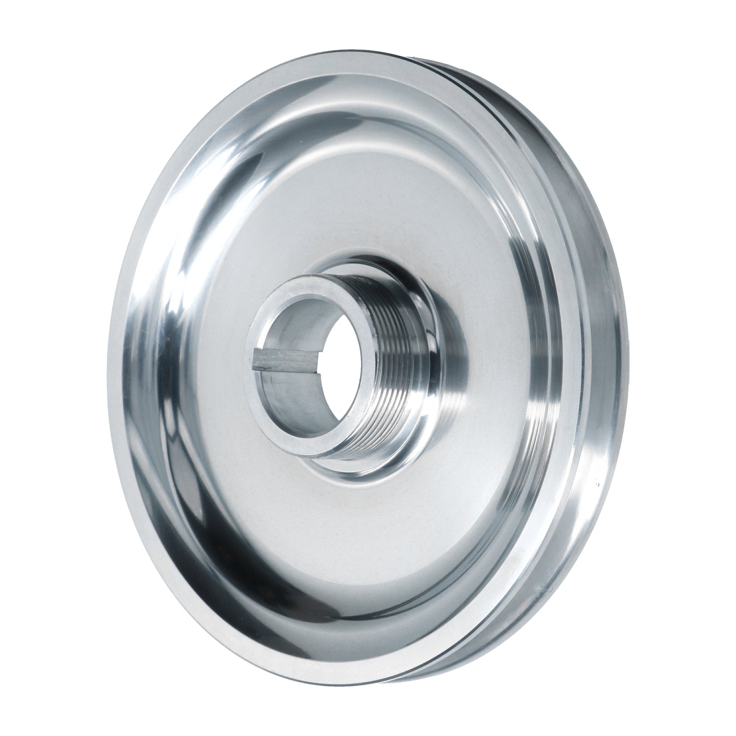 VW T1 Bus, T2 Bus, Kever, KG | Poelie aluminium 170mm (zonder gaten), rode gradeverdeling