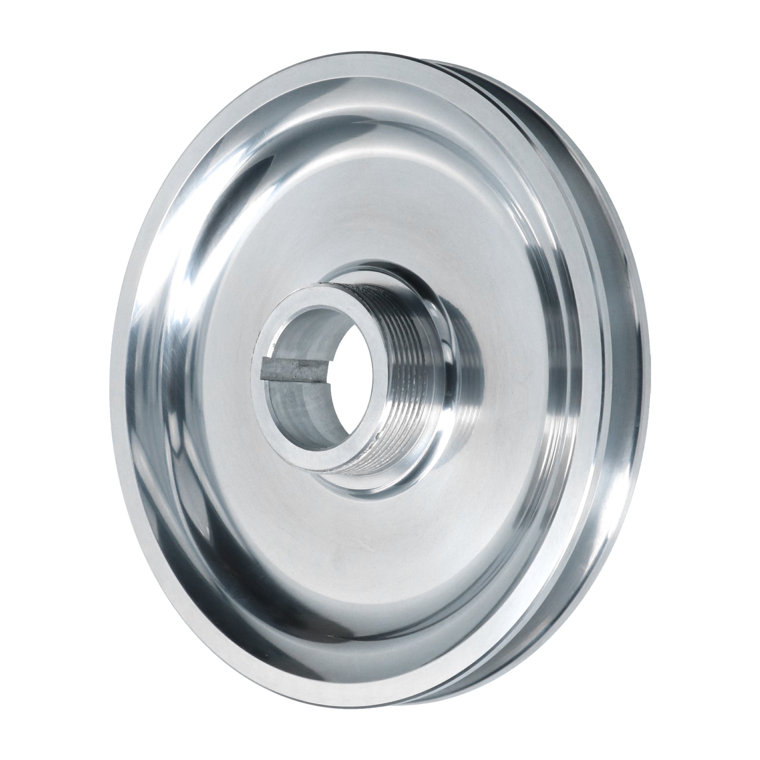 VW T1 Bus, T2 Bus, Kever, KG | Poelie aluminium 170mm (zonder gaten), blauwe gradeverdeling