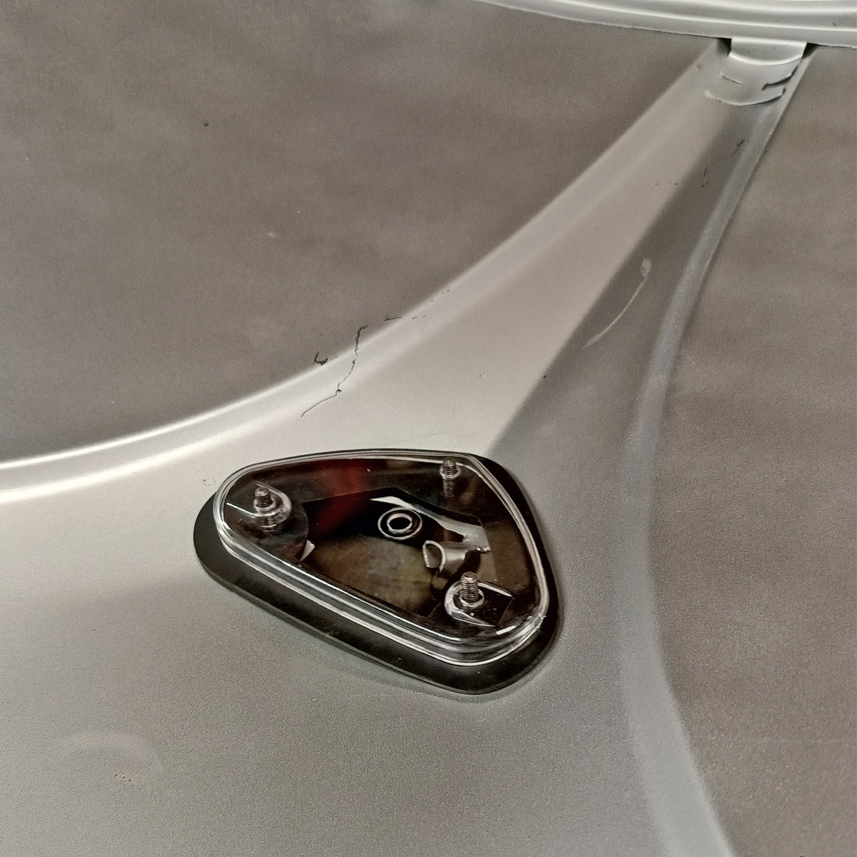 VW Beetle | Plexiglas cover plate for license plate light inside | 10/52-07/57 | 111 943 139