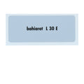 Kleurcode sticker L30E - bahiarot voor VW T1 Bus, T2 Bus, Kever en Karmann Ghia - VintageDub