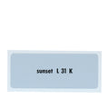 Kleurcode sticker L31K - sunset voor VW T1 Bus, T2 Bus, Kever en Karmann Ghia - VintageDub