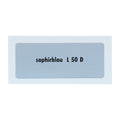 Kleurcode sticker L50D - saphirblau voor VW T1 Bus, T2 Bus, Kever en Karmann Ghia - VintageDub