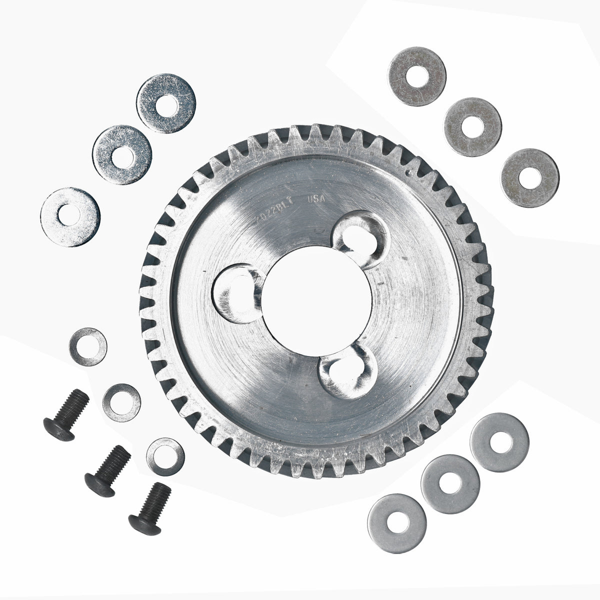 CB Performance tandwiel nokkenas in Aluminium, verstelbaar