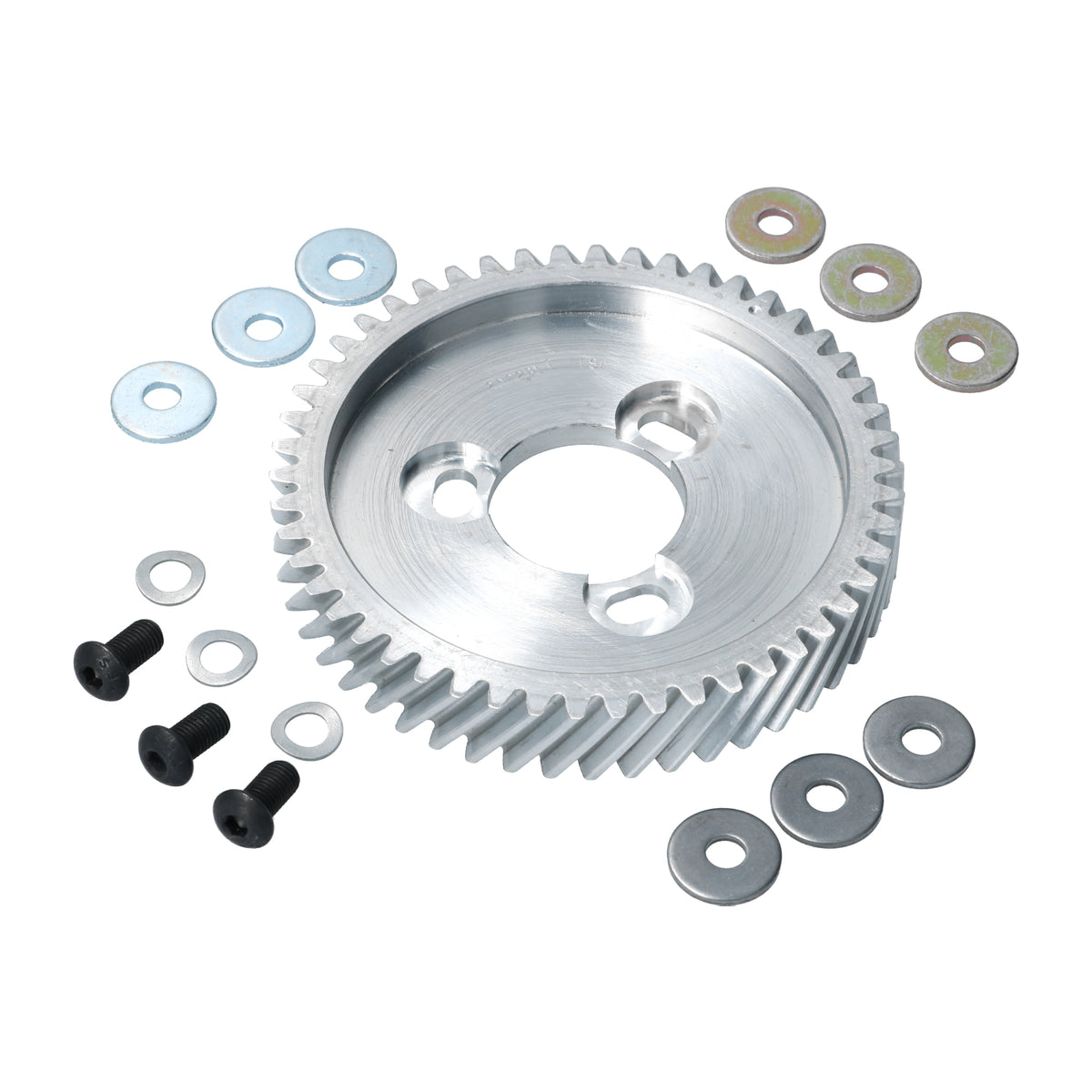 CB Performance tandwiel nokkenas in Aluminium, verstelbaar