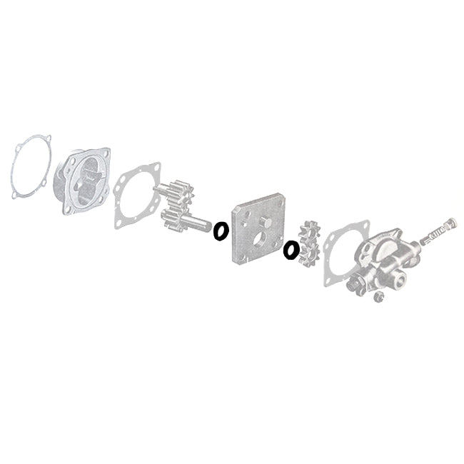 Dichtring oliepomp automaat detail — Kever, KG