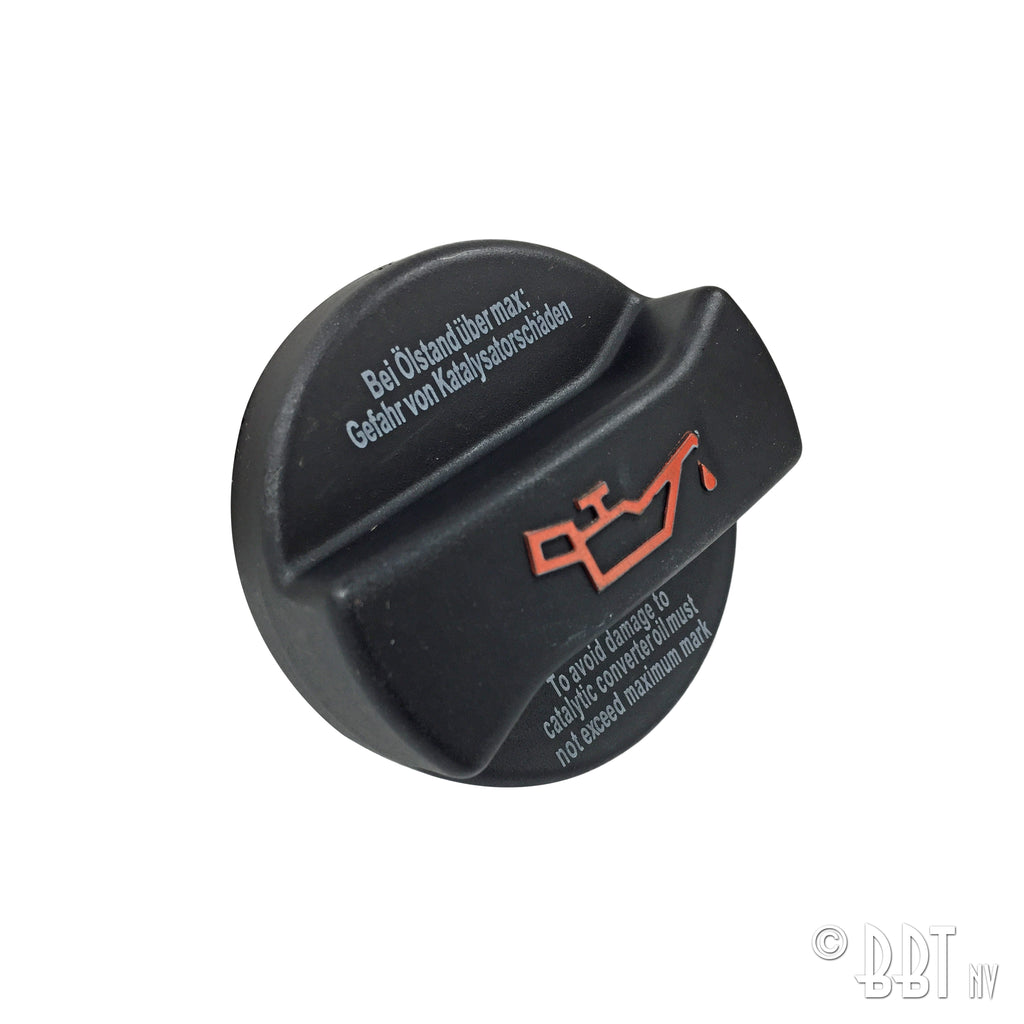 Olievuldop pvc, zwart voor T1, T2, Kever, KG — VintageDub