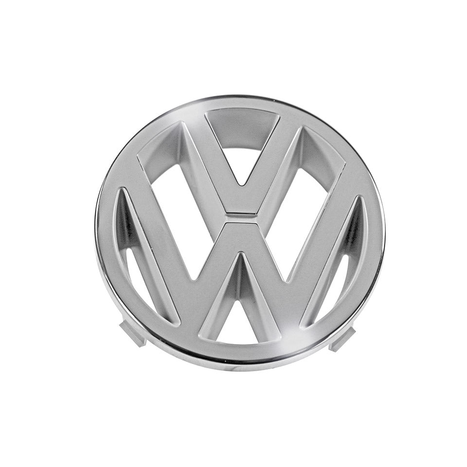 Embleem VW vooraan chroom - 125mm (orgineel) detail — T2