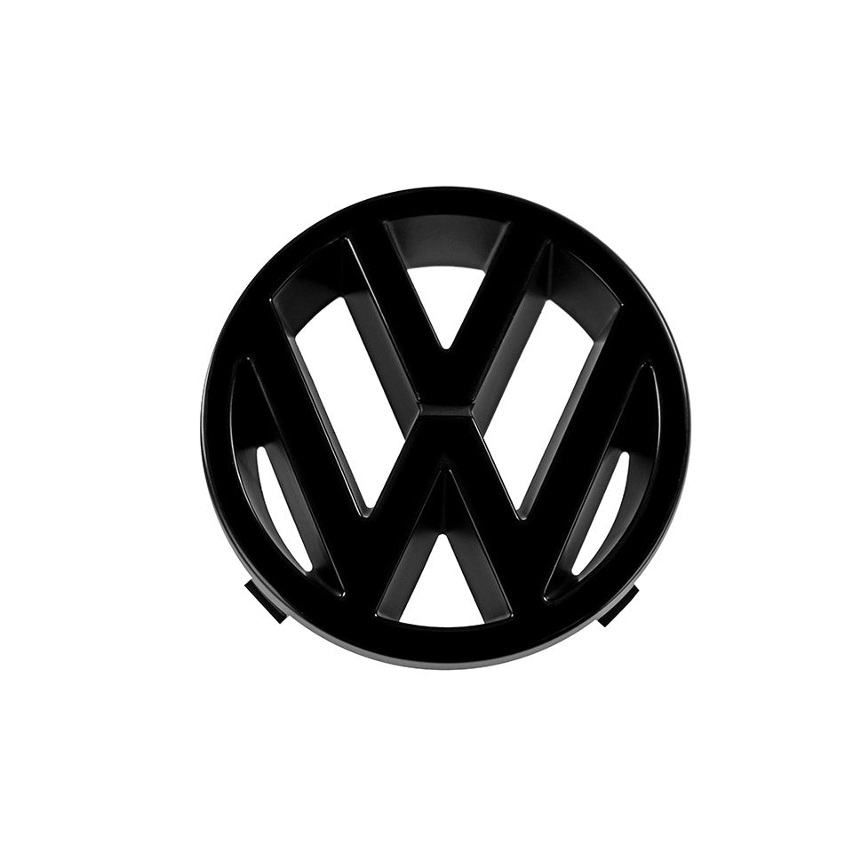 Embleem VW vooraan zwart - 125mm (orgineel) detail — T2