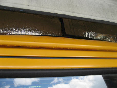 VW T2 Bus | Insulation outside for roof tent Westfalia, 7 layers, 8/1973-7/1979