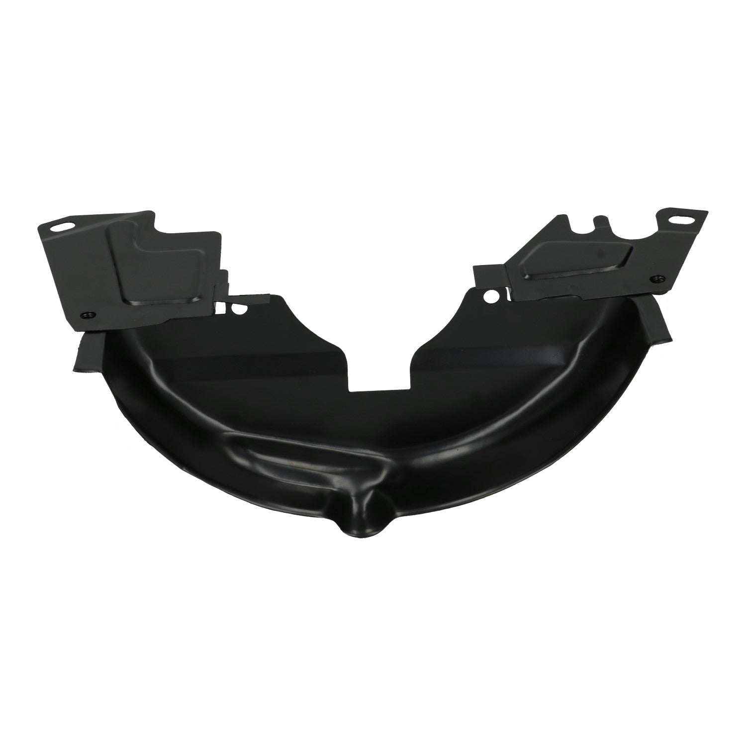 Plaat achter poelie (zwart) voor T1, T2, Kever, KG — VintageDub
