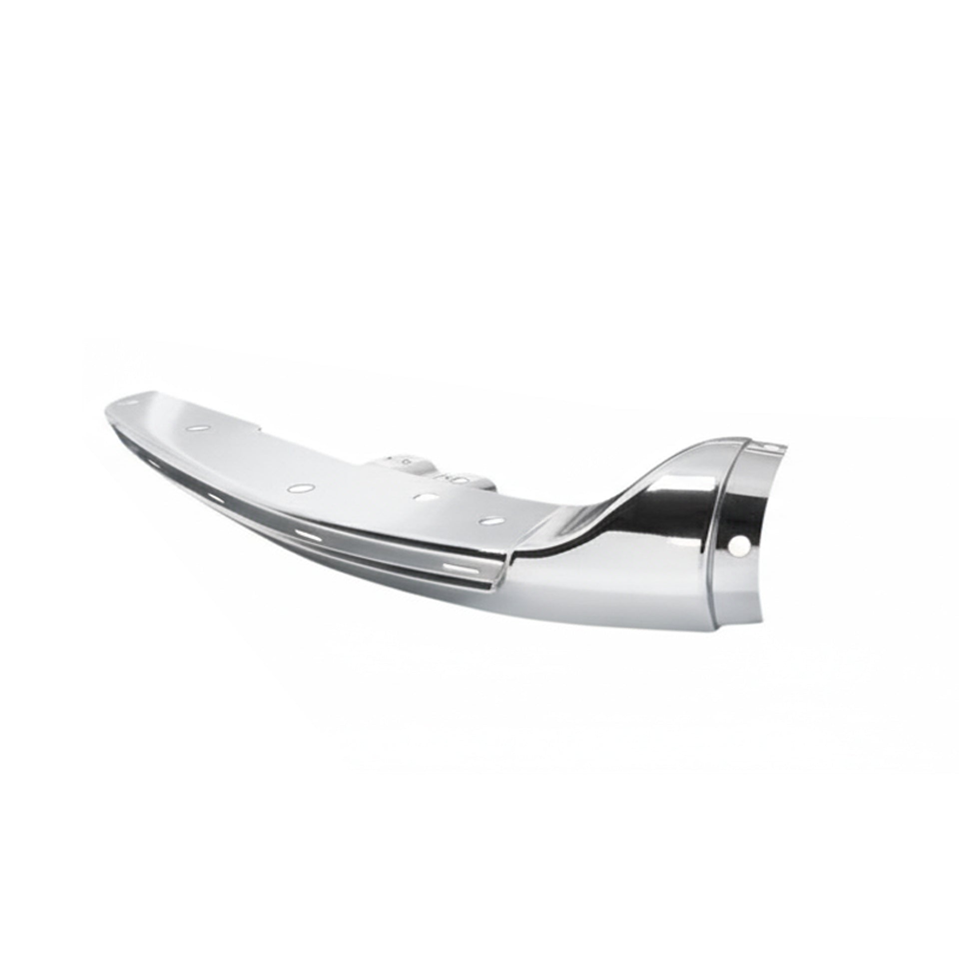Bumperdeel voor, rechts (Chrome) detail — T2