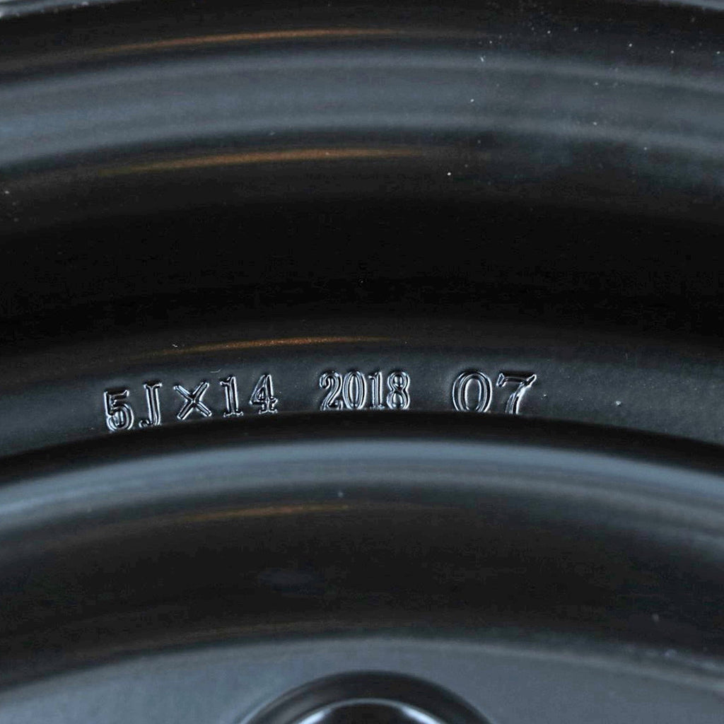 Velg standaard, Zwart, 5-gaats (5x205), 5.0 x 14", ET 47.5 detail — T1, T2
