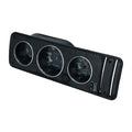 Ringenset instrumentenpaneel 3-delig Aluminium – VW T2 Bus