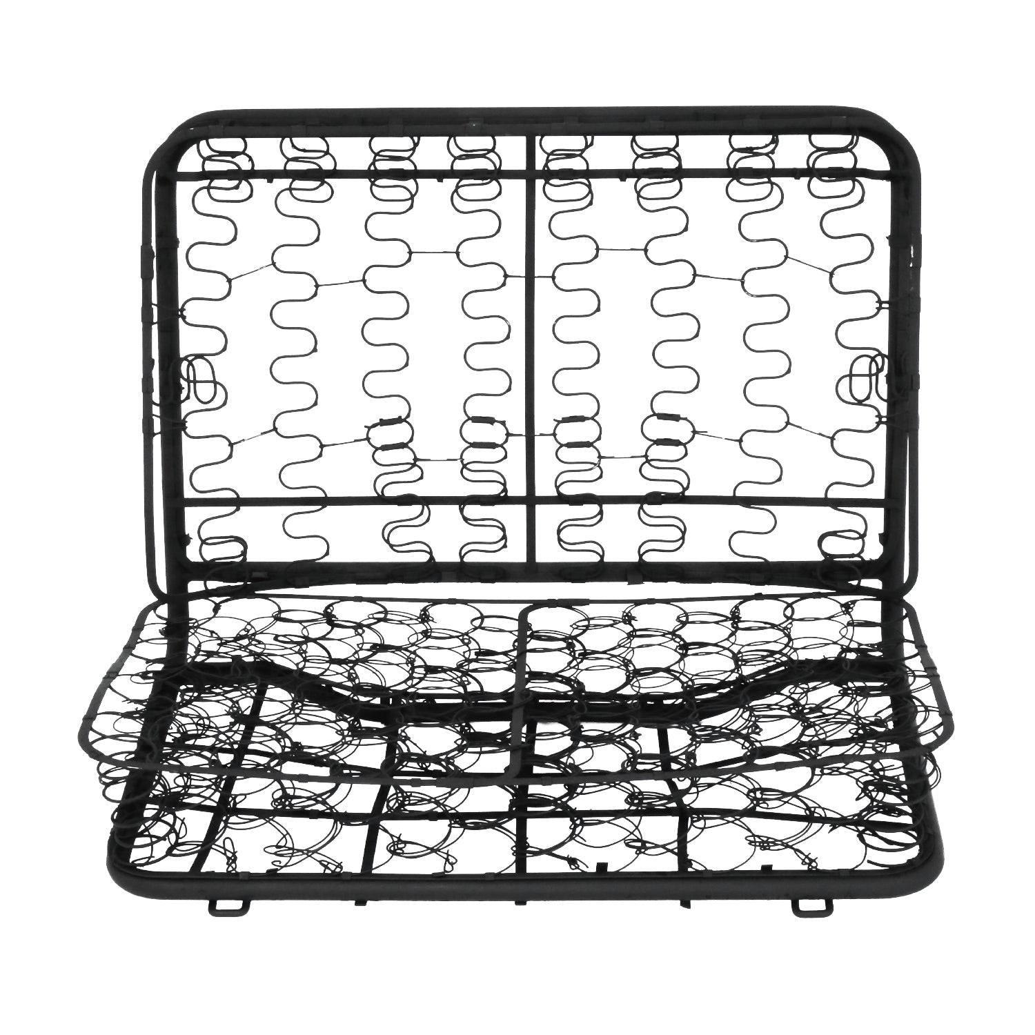 Stoelframe vooraan passagier, 2/3 zit + rug voor T1 — VintageDub