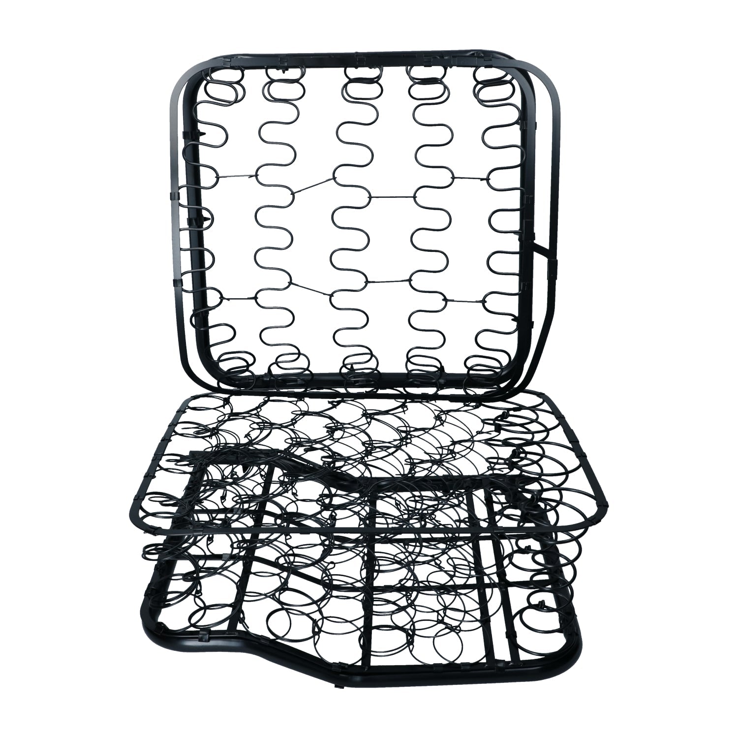 Stoelframe vooraan passagier, walkthrough zit + rug voor T1 — VintageDub