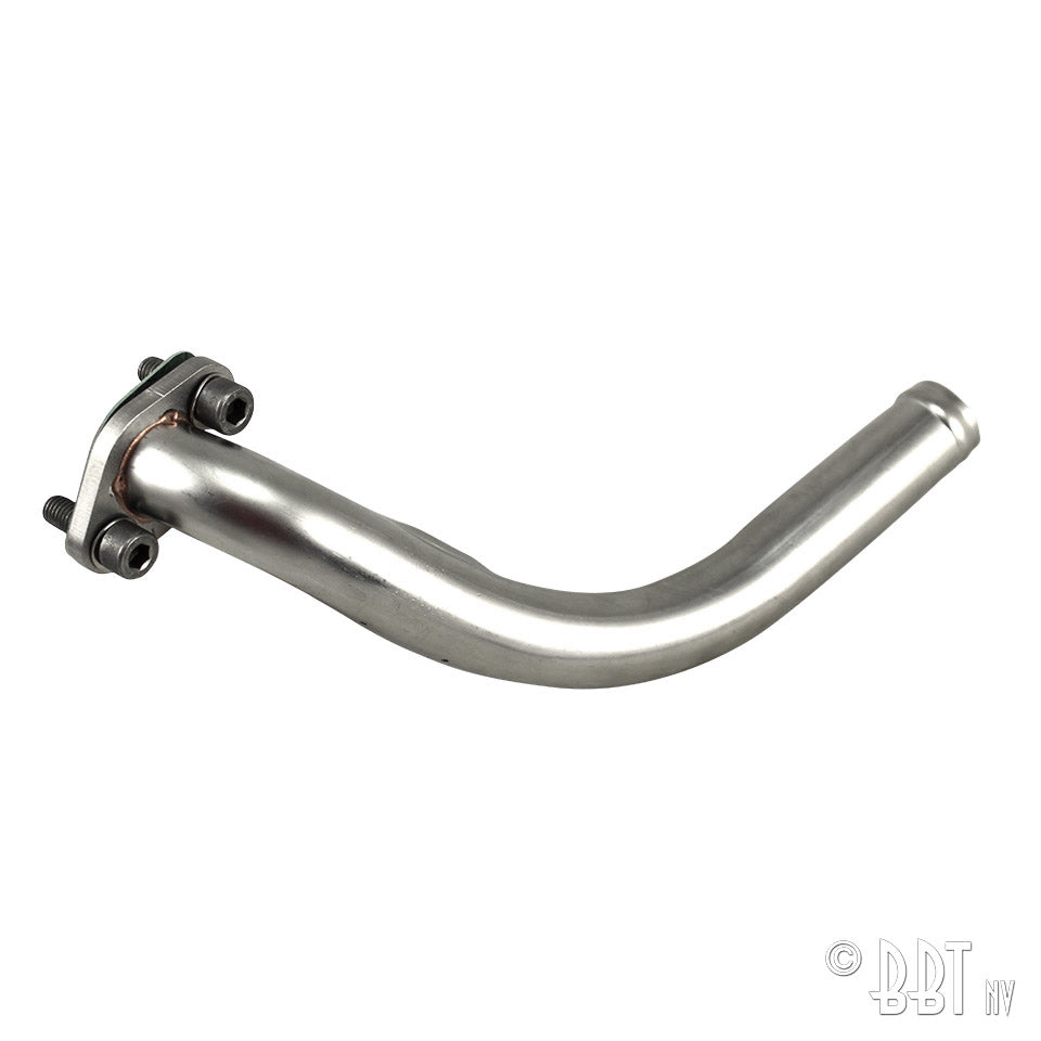Koelvloeistofbuis op waterpomp achter poelie - Bus 19/2100cc – inox — VintageDub