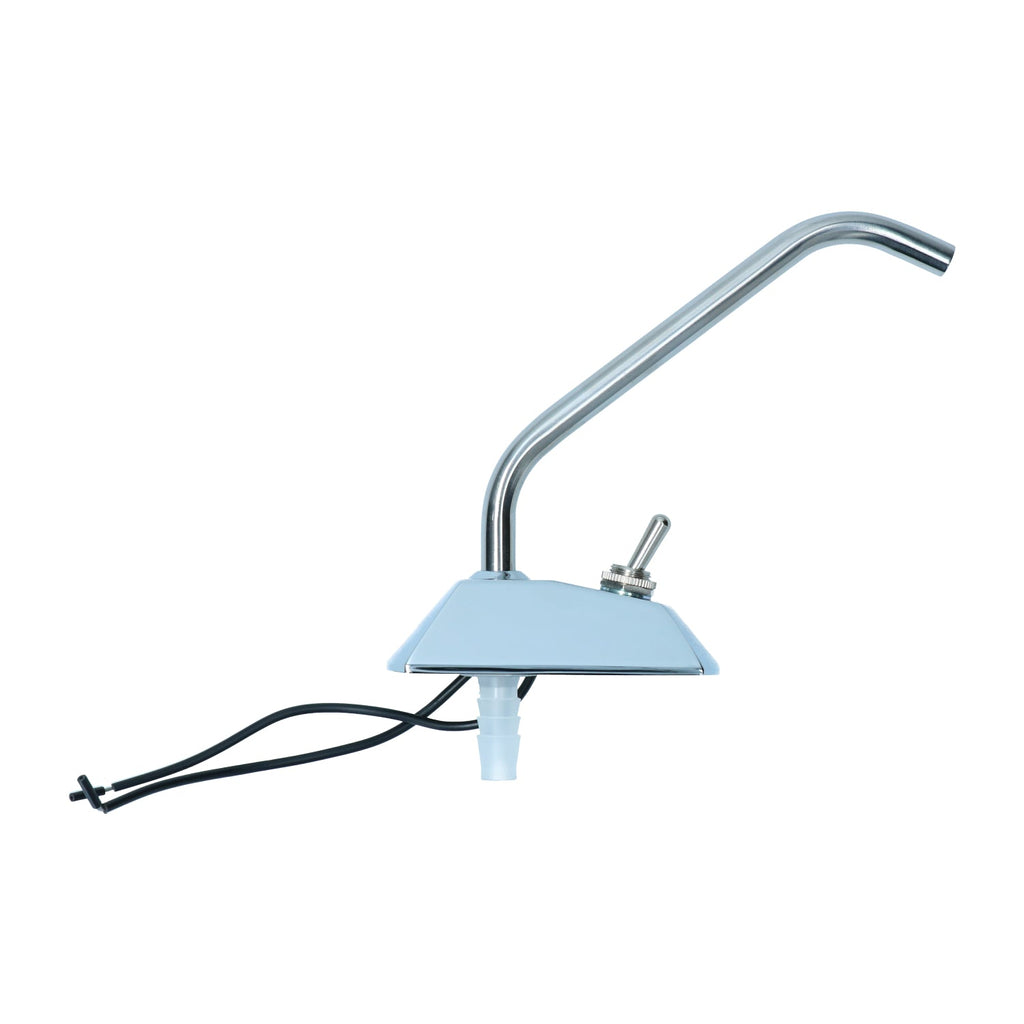 Kraan met schakelaar Westfalia RVS detail — T2