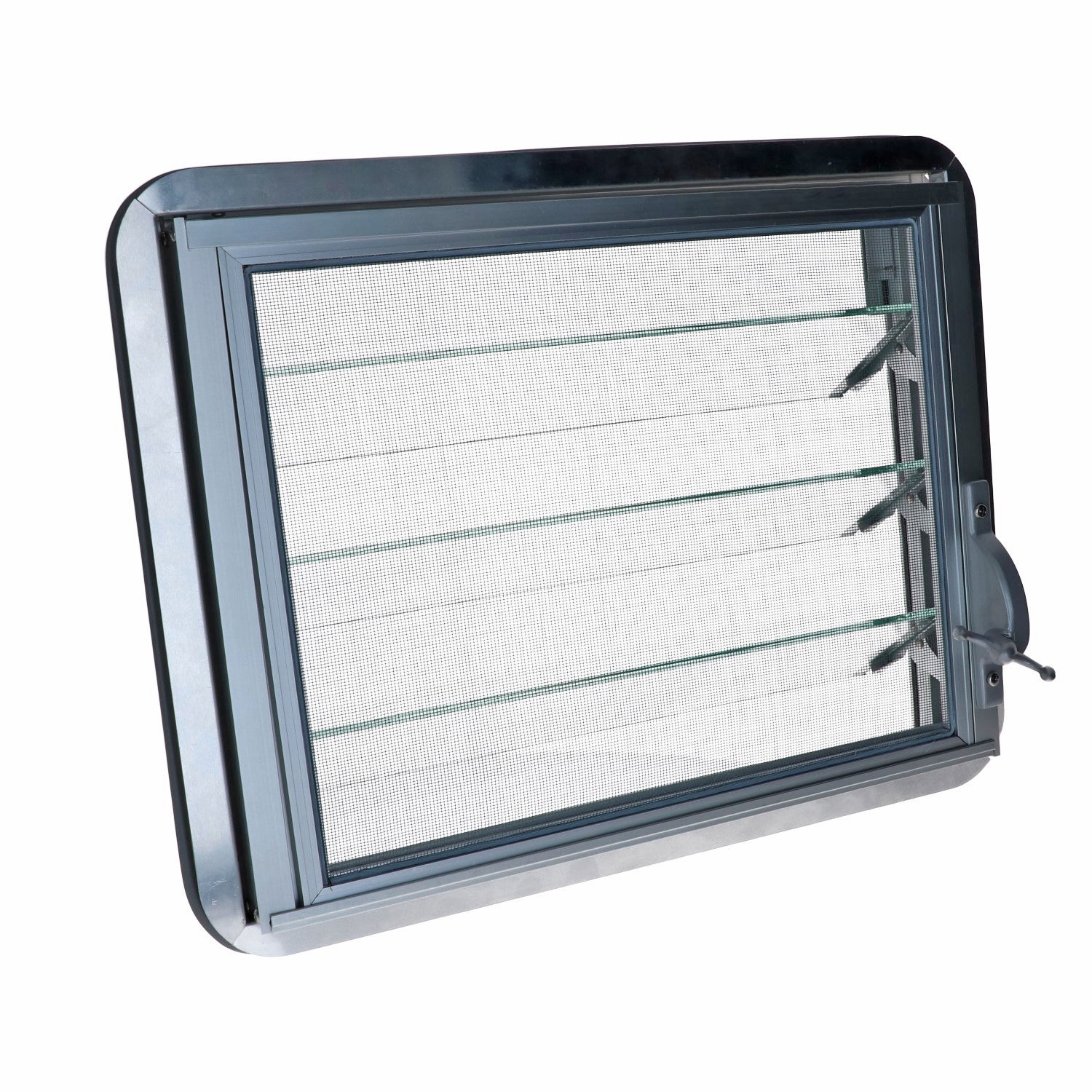 Westfalia louvre raam, compleet detail — T1
