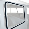 Rubber pop-out buitenkant zijruit detail — T1
