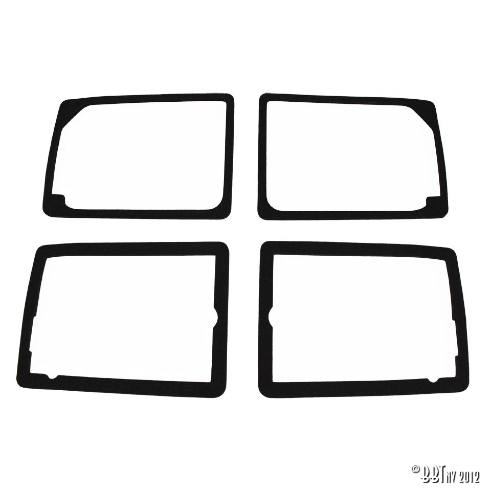Knipperlichtrubber voor, per paar | VW T2 Bus 08/72-07/79 | 211 953 165D x4