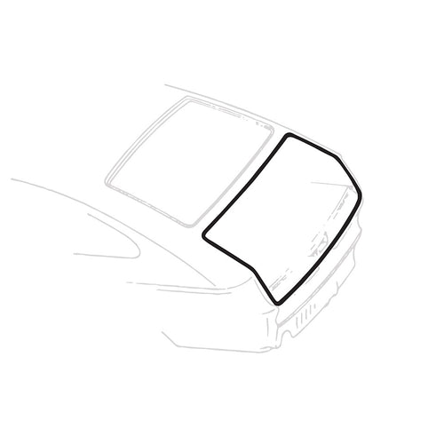 Achter kofferrubber - Fastback