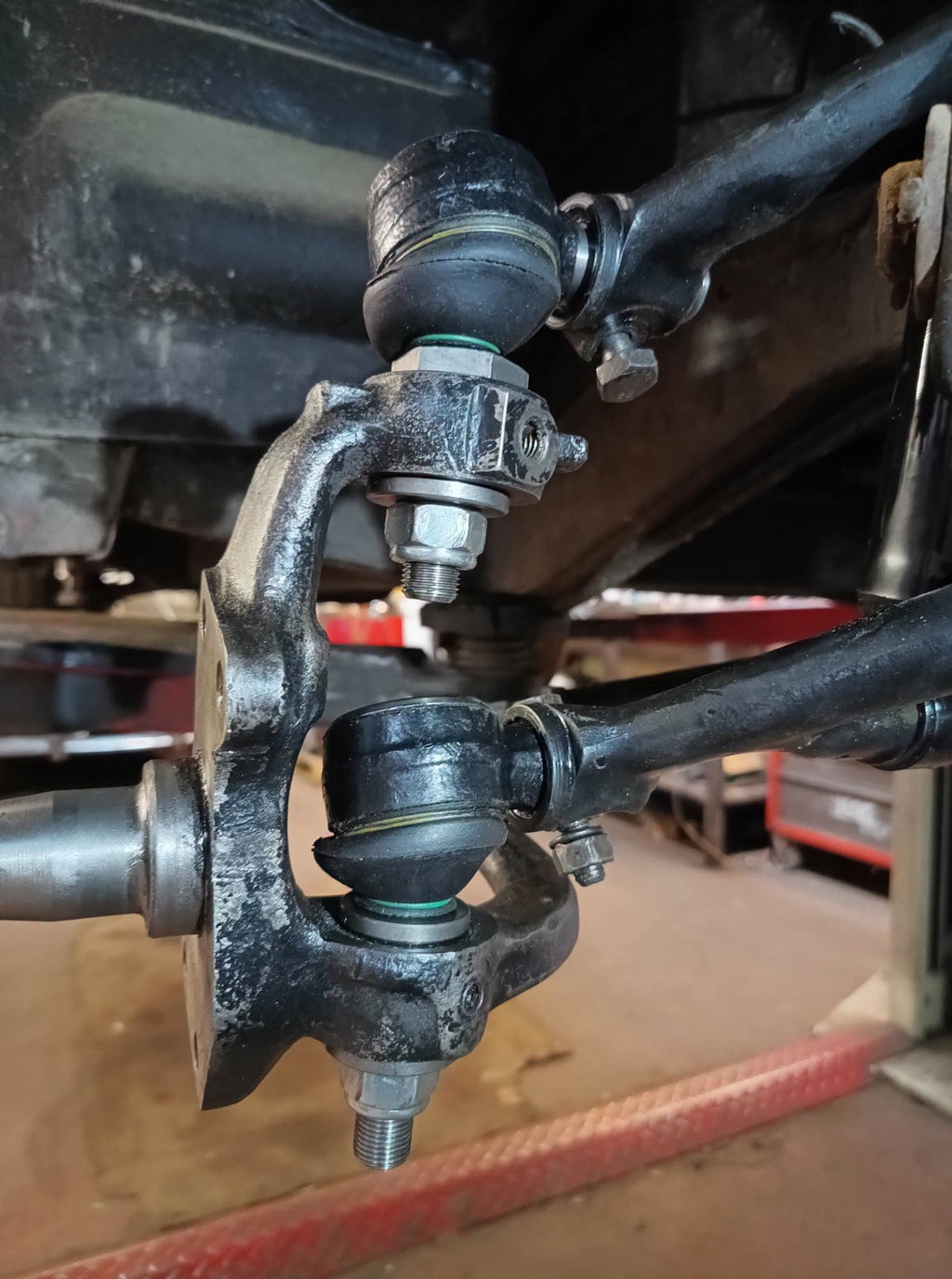 VW T1 Bus | Ombouwkit King & Link pin naar kogelgewricht-ophanging | 08/63-07/67 + Brasil 08/67-