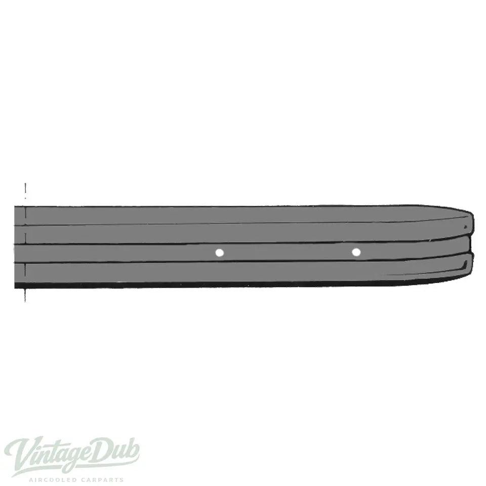 Bumper voor, grondverf detail — T2