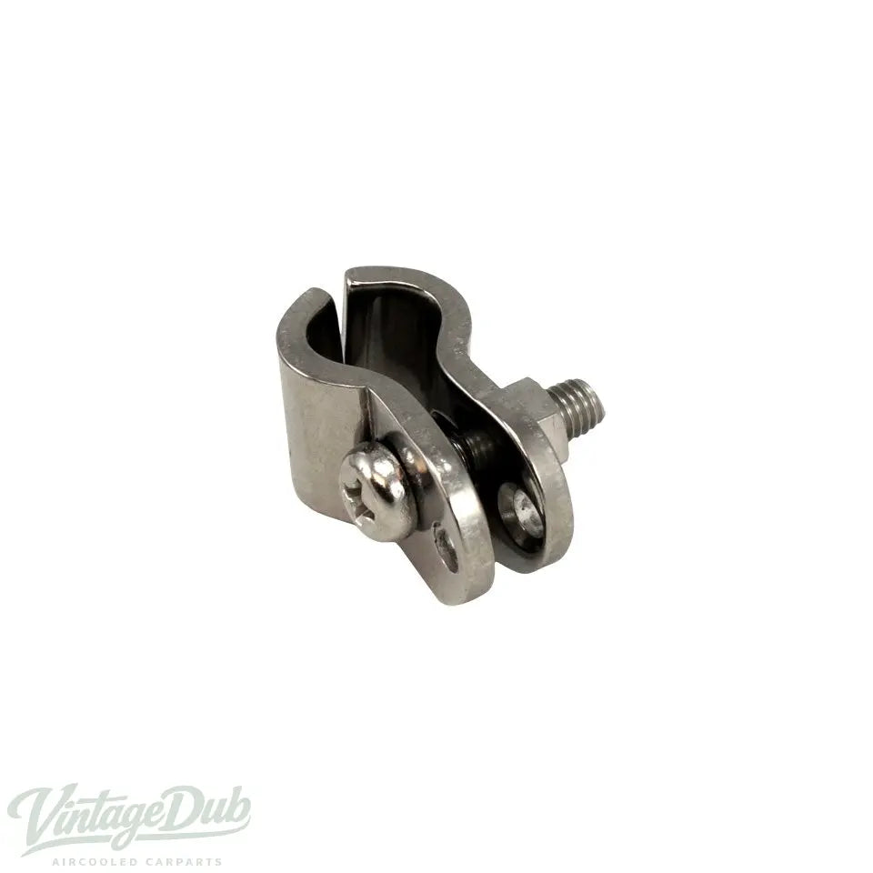 Klem voor buitenspiegel, inox detail — T1