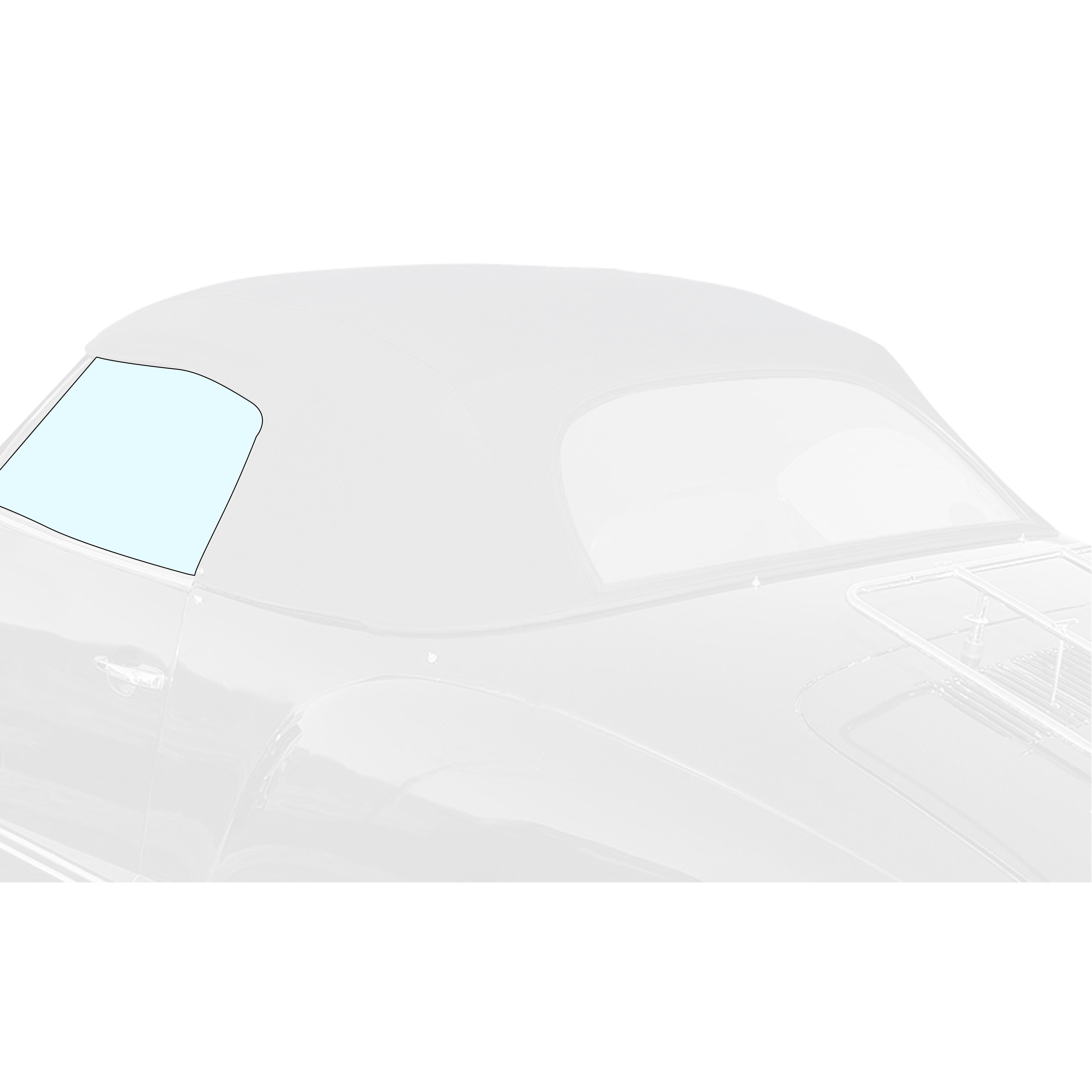 Deurruit links - Cabrio voor KG — VintageDub