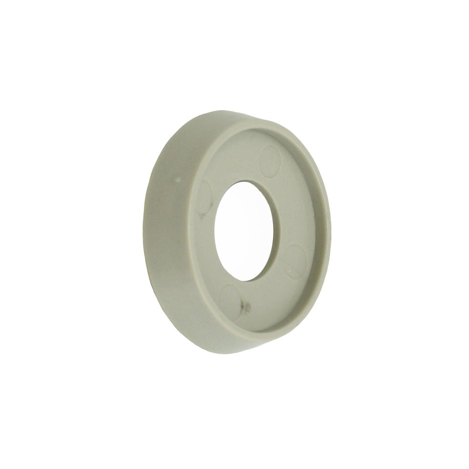 Rozet binnenklink cabinedeur zilverbeige detail — T1