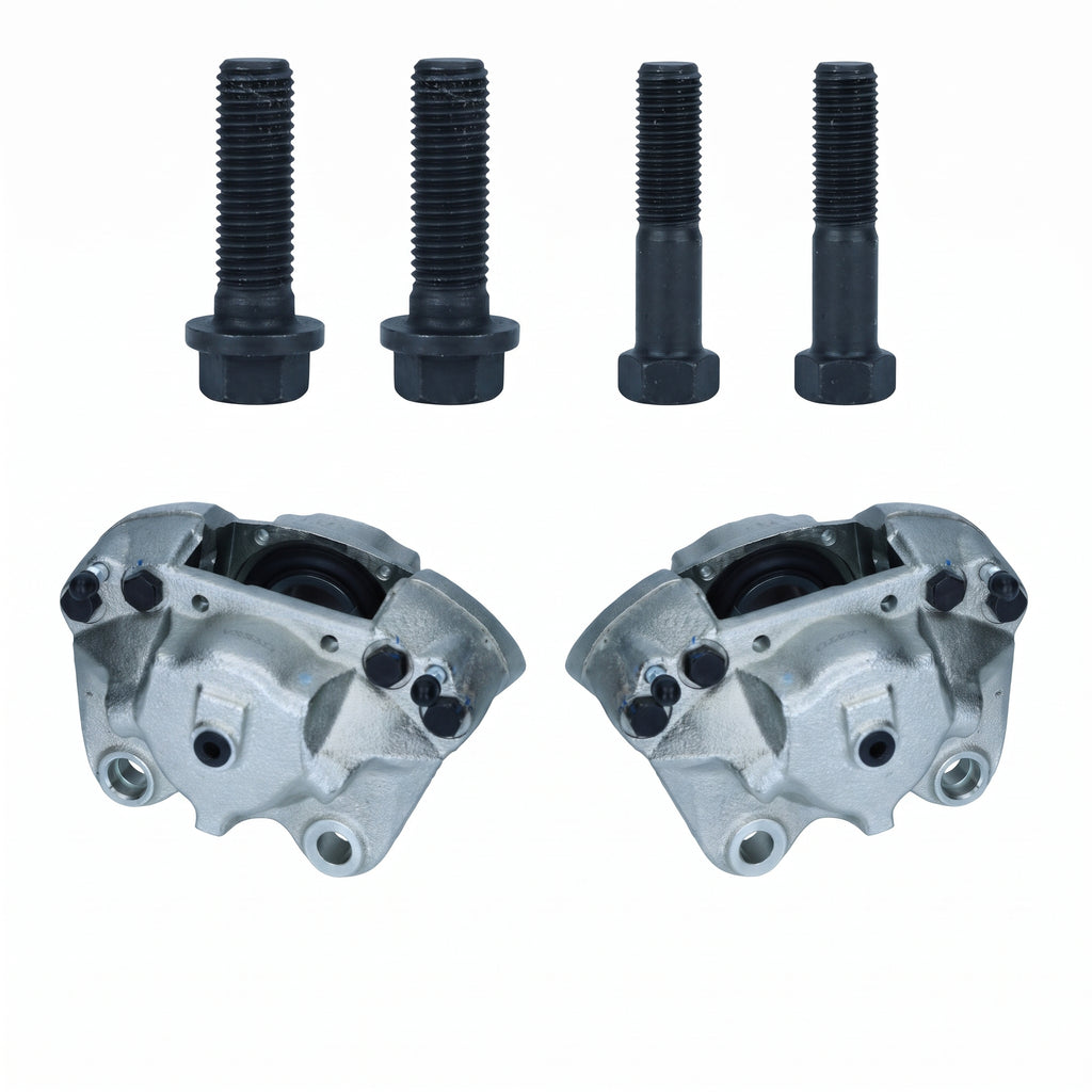 Remklauwen set links + rechts met montagebouten | VW T2 Bus 08/72-07/79 | 211 615 107A + 211 615 108A