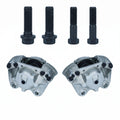 Remklauwen set links + rechts met montagebouten | VW T2 Bus 08/72-07/79 | 211 615 107A + 211 615 108A