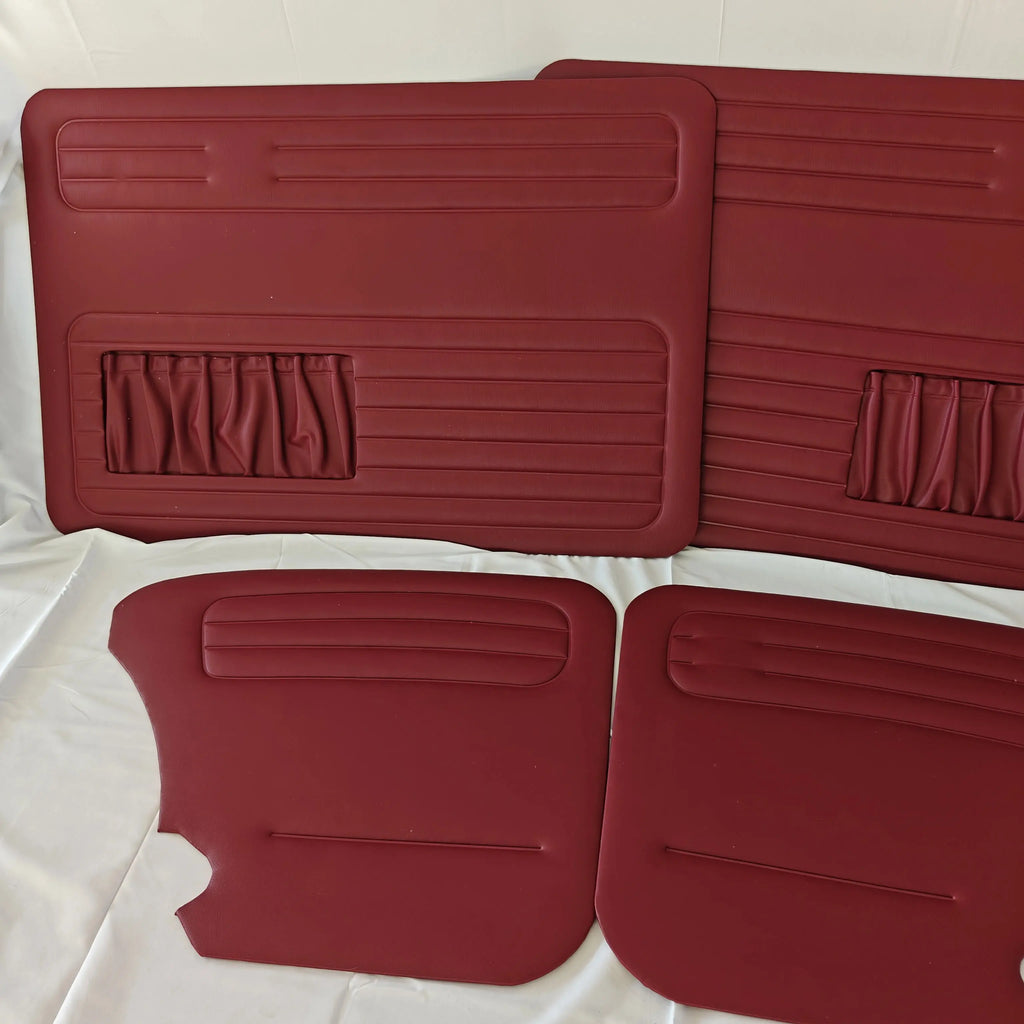 Deurpanelenset burgundy - Kever 08/66- (4st) — VintageDub