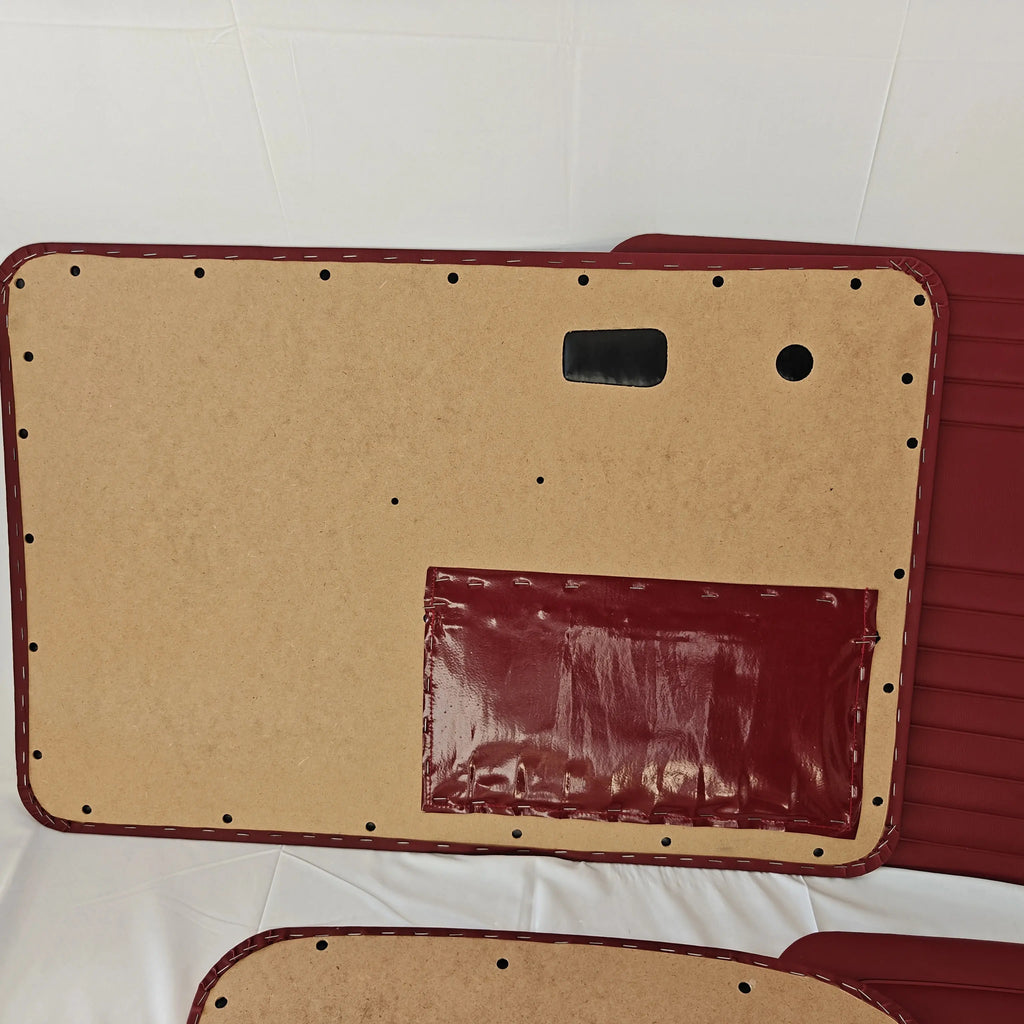 Deurpanelenset burgundy - Kever 08/66- (4st) — VintageDub