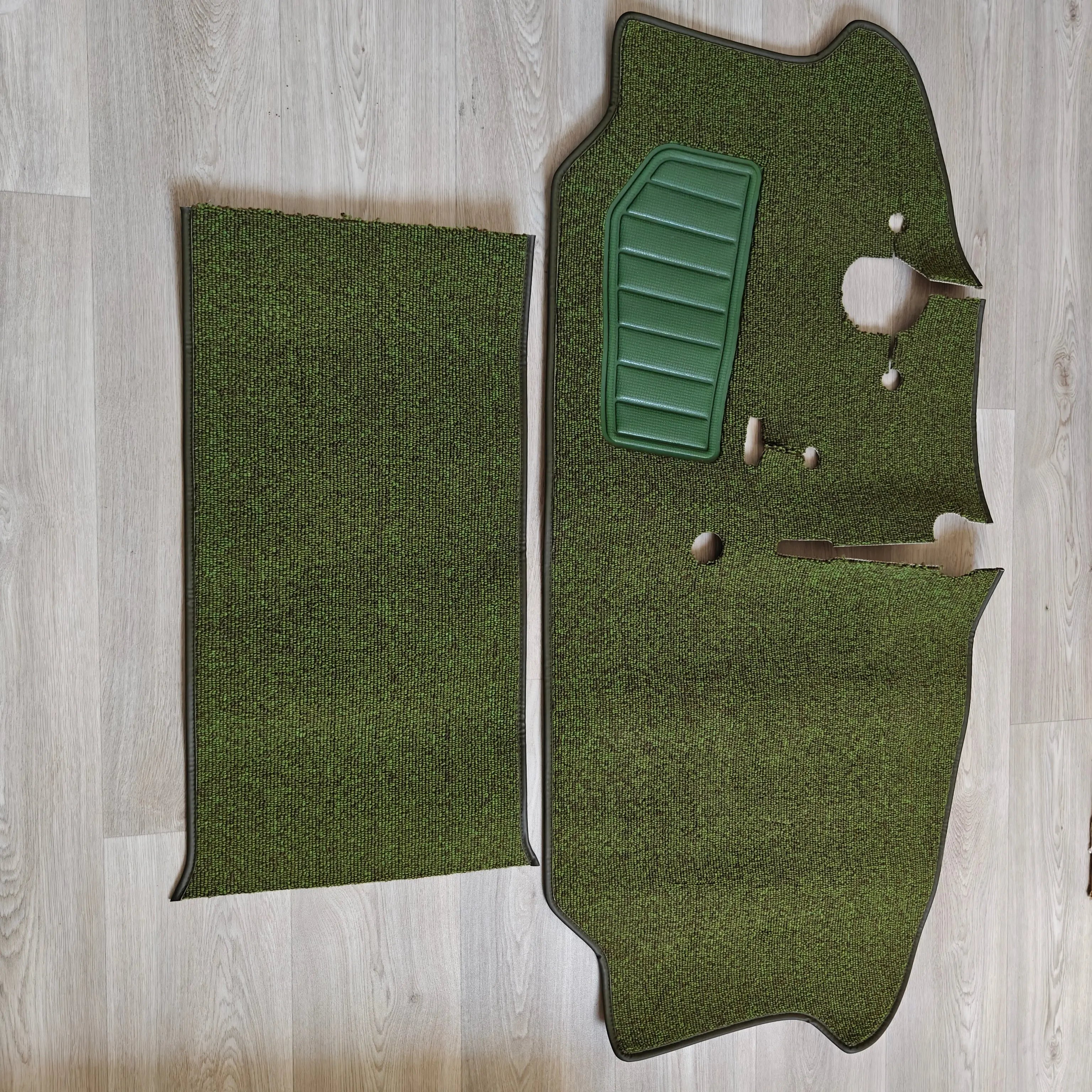 VW T2 Westfalia vloermat doorloop groen — VintageDub