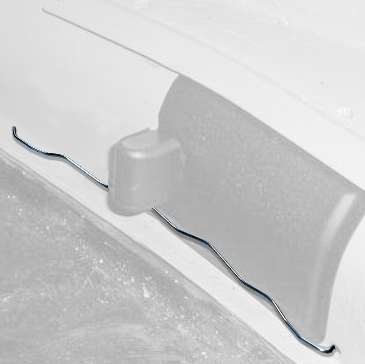 VW Kever | Veer voor schuif voetverwarming | 08/61-07/68 | 113 255 965