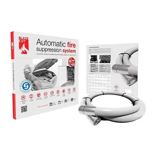 BlazeCut - Automatisch motorbrandbestrijdingssysteem - 2 meter — VintageDub