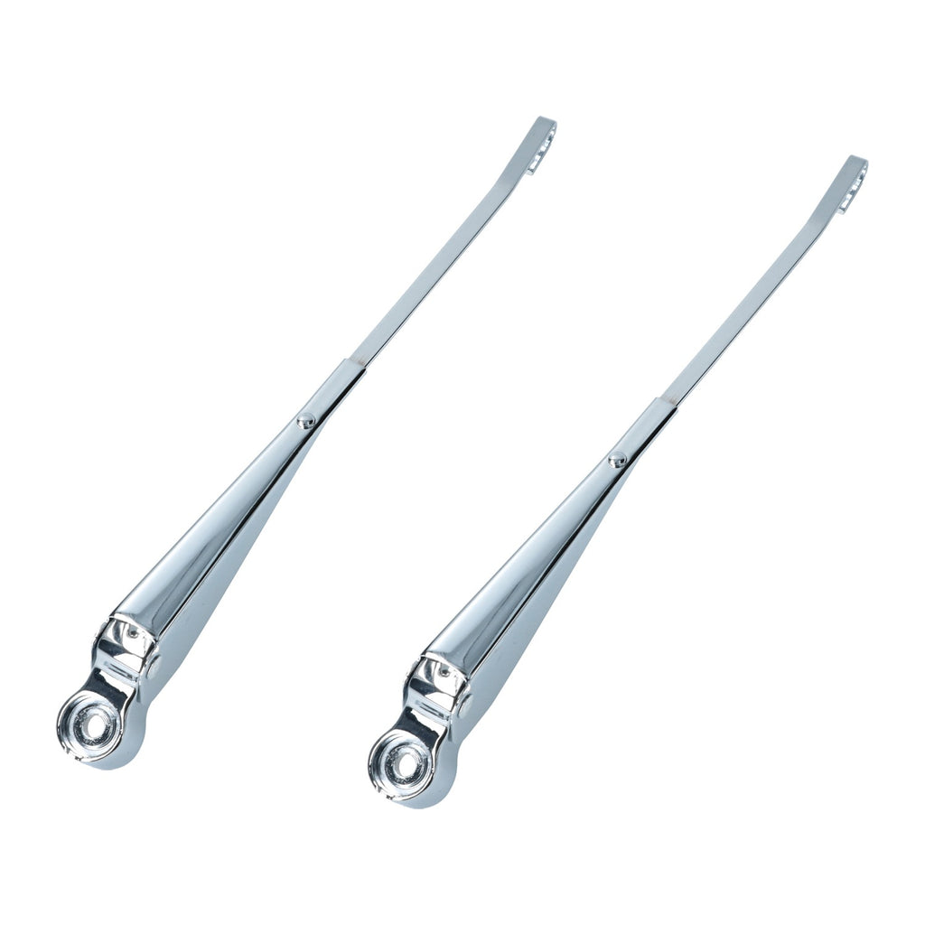 Ruitenwisserarmen set links + rechts, zilver – VW Kever 1302 – OEM 111 955 407E