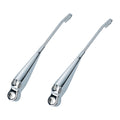 Ruitenwisserarmen set links + rechts, chroom – VW Kever 1300/1302 – OEM 111 955 407E