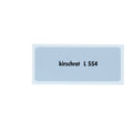 Kleurcode sticker L554 - kirschrot – VW T1 Bus, T2 Bus, Kever, KG, T3 Bus, Type 3, Type 181