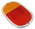 VW T2 Bus, Type 181 | Hella Achterlicht lens Europees amber en rood, A-kwaliteit (per stuk) | Bus 08/61 - 07/71, Kübel civil | 211945241D