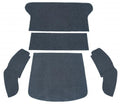 VW Kever | TMI Bouclé kattenbak tapijtset, gemeleerd grijs (5-delig) | Kever sedan 08/64 - 07/71