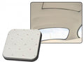 VW Kever | TMI Hemel geperforeerd vinyl, met schuifdak, deluxe, gebroken wit | Kever 08/67 - 07/72 sedan (3 baleinen)