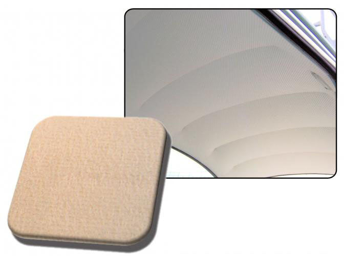 VW Kever | TMI Hemel mohair stof, zonder vouwdak, deluxe, beige | Kever 10-03-1953 - 07/60 sedan (4 baleinen)
