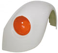 VW Kever | CSP Voorspatbord, Polyester +4 cm, Links | Kever 1200/1300/1500 08/67 en later