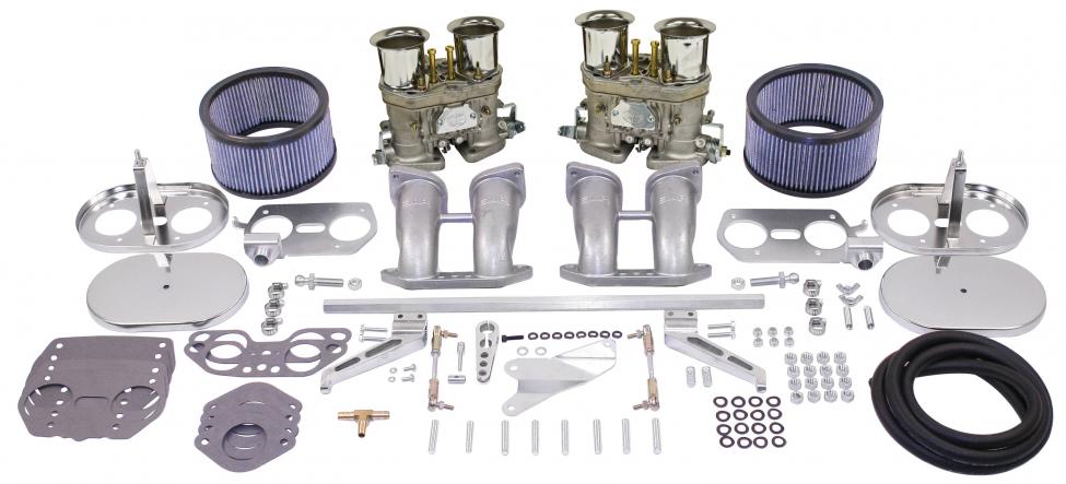 VW T2 Bus / VW T3 Bus | Dubbele Carburateur set EMPI HPMX 40 mm