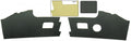 VW T2 Bus | TMI Schopborden zwart vinyl bekleed hardboard (per paar) | Bus 08/71 - 07/79 (LHD)