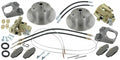 VW Kever / Karmann Ghia / VW Kübel | Schijfremmen set achterzijde (4 x 130 mm)