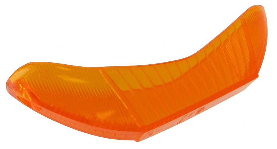 VW Type 3 | Hella Amber (oranje) richtingaangever lens voorzijde (per stuk) | Type 3 08/63 - 07/69 | 311953161B